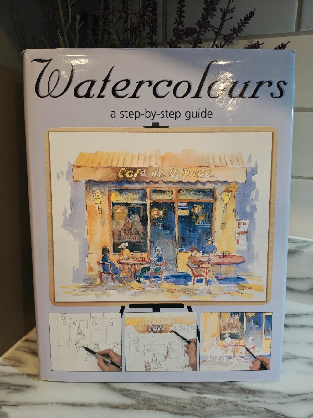 Watercolours A Step-by-Step Guide Deborah Hercun Art Instruction Painting Book